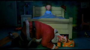 Waker! We have a waker! And Santa's in there. Arthur Christmas