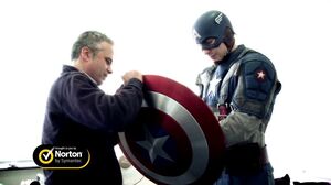The shield of Captain America