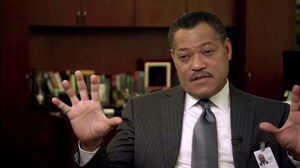 Laurence Fishburne on his character CDC deputy director Ellis Cheever in Contagion