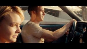 Ryan Gosling drives Irene and Benicio home in Drive