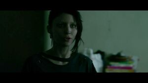 Get rid of your girlfriend, we need to talk. The Girl with the Dragon Tattoo