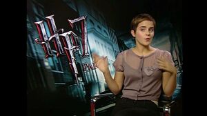 Emma Watson Interview Harry Potter 7