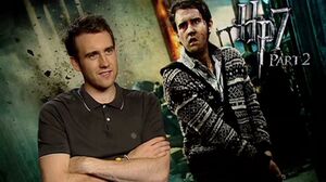 Matthew Lewis talks about playing Neville Longbottom in Harry Potter 7 Part 2