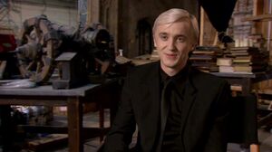 Tom Felton on blowing up Hogwarts and the Western standoff in the last Harry Potter