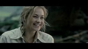 Yvonne Strahovski and Jason Statham talk in Killer Elite