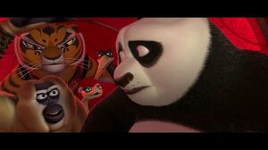 Po in stealth mode inside Chinese Dragon, Kung Fu Panda 2