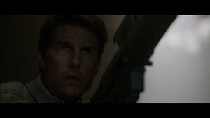 Tom Cruise walks into trap looking for a drone in Oblivion