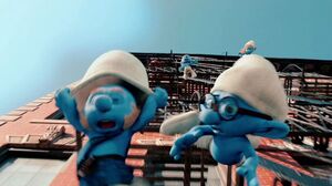 Do not be fooled by their cuteness! The Smurfs