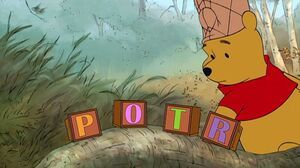 How do you spell Adventure? Harry Potter Winnie the Pooh