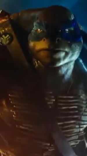Teenage Mutant Ninja Turtles Motion Poster: Leonardo
