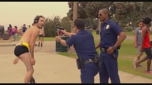 Let's Be Cops deleted scene: We don't wear this in America!