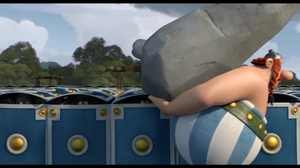 Clip from 'Asterix: The Mansions of the Gods' titled 'Obelix