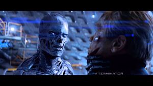 T-800 and Sarah Connor Get Down to Business in New 'Terminat