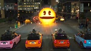 Pac-Man is a Bad Guy in Clip from 'Pixels'