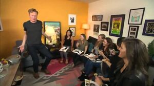 LOL: Conan takes staff on Girls Night Out to 'Magic Mike XXL