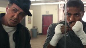 Sylvester Stallone trains Michael B. Jordan in first trailer