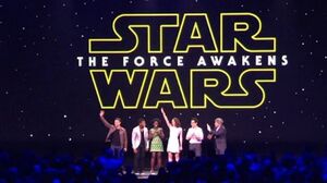 Watch Clip from 'Star Wars: The Force Awakens' D23 Panel Pre