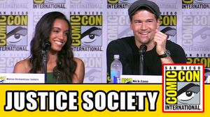 Here's the JLA reveal at the Legends of Tomorrow comic-con p