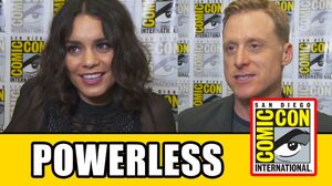 The cast of 'Powerless' Talk About the Superhero-inhabited C
