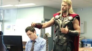 What was 'Team Thor' up to during Captain America: Civil War