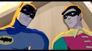 Adam West and Burt Ward are back in the new 60s inspired Ani