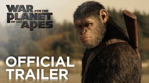 'War For The Planet of The Apes' Official Trailer. In theate
