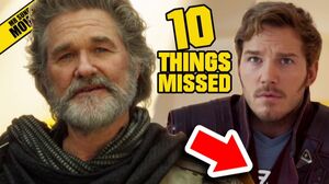 New Guardians of The Galaxy Vol. Trailer Easter Eggs, Things