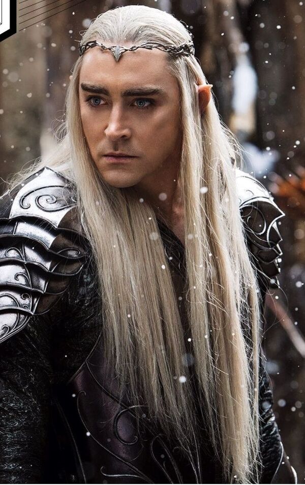 Lee Pace, long hair, Thranduil - The Battle of the Five Armi | Cultjer