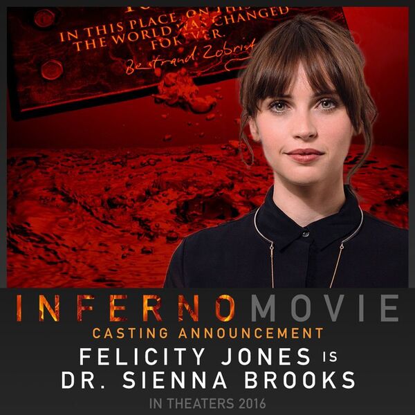 Felicity Jones is Dr. Sienna Brooks | Cultjer