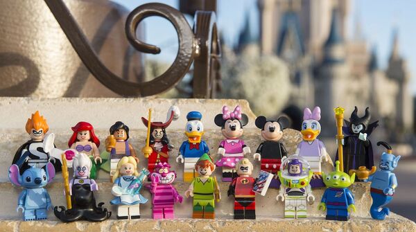 Disney Characters in Lego Form