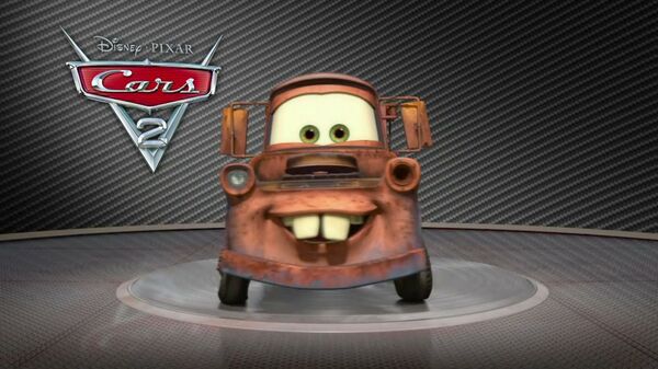 Mater on the Turntable in Cars 2 | Cultjer